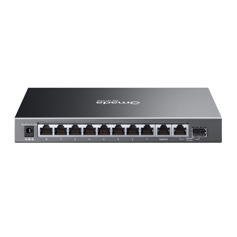 TP Link Omada 10-Port Gigabit Easy managed preklopnik (Switch) with 8-Port PoE+