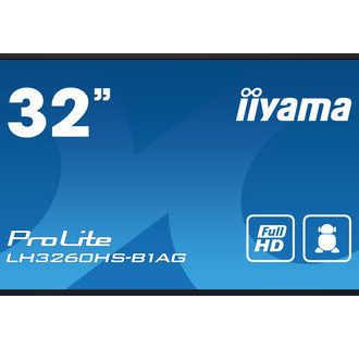 IIYAMA 32″ LH3260HS-B1AG FHD (1920×1080) VA Signage 24/7, 500 cd/m2, 4000:1, Android OS, E-Share, iiSignage2