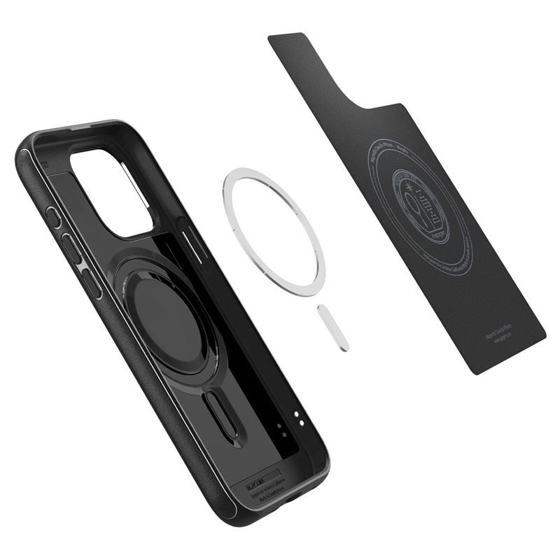 Spigen Mag Armor MagSafe, matte black – iPhone 15 Pro Max