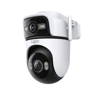TP-Link Tapo C545D vanjska nadzorna IP kamera, dvostruka 2K 3MP leća, Pan/Tilt, WiFi/Ethernet, noćni vid u boji, AI detekcija, IP66, microSD do 512GB