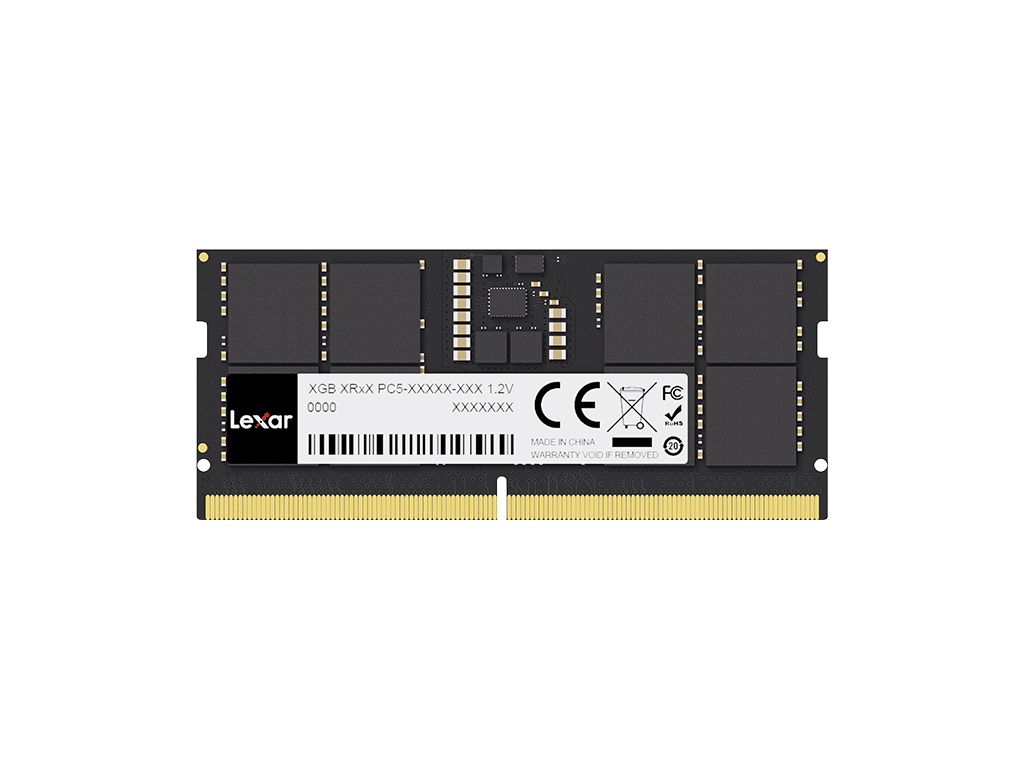 Lexar SO-DIMM 16GB DDR5 4800MHz, CL40 1.1V