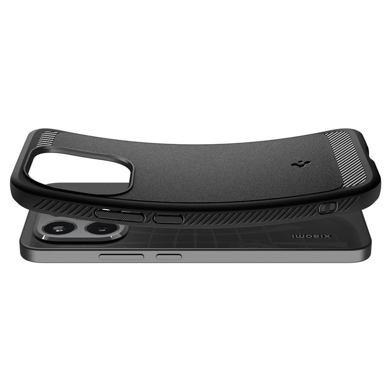Spigen Rugged Armor, matte black – Xiaomi 15T