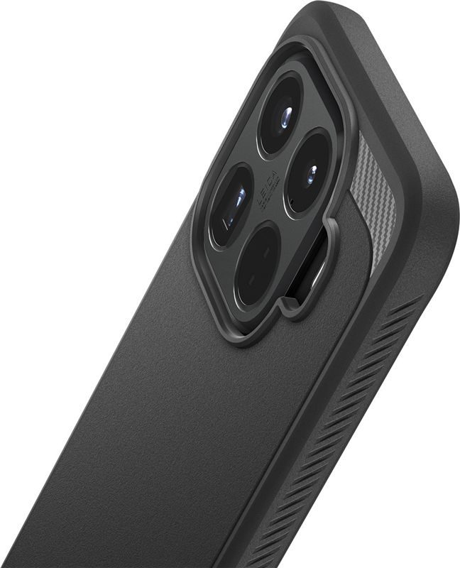 Spigen Rugged Armor, matte black – Xiaomi 15T Pro