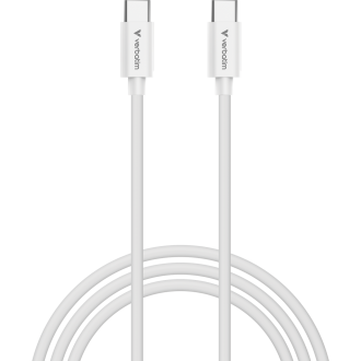 Verbatim Essentials Sync & Charge kabel USB-C na USB-C, M/M, 100 W PD3.0, bijeli, 3.0m