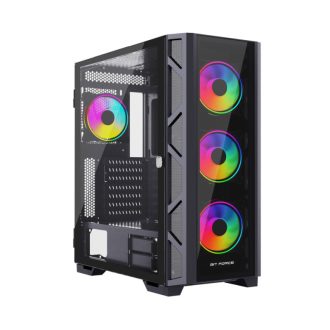 Bit Force GIANT ARGB-TG4 Gaming E-ATX, Full-Tower kućište bez napajanja, crno