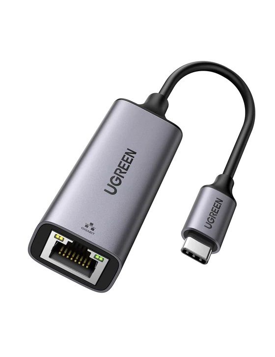 UGREEN USB-C Gigabit Ethernet mrežni adapter 10/100/1000 Mbps RJ45