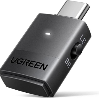 UGREEN Bluetooth 6.0 bežični audio odašiljač s LDAC podrškom i 3,5 mm priključkom, domet do 10m
