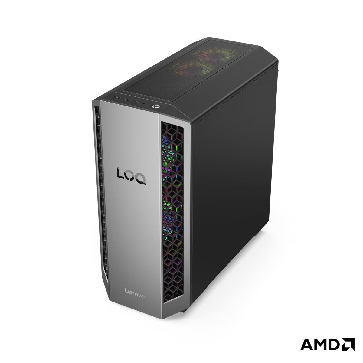 Lenovo LOQ Tower, AMD Ryzen 7 8745HX, 32GB DDR5, 1TB SSD, RTX 5070 12GB, tipk/miš, Win 11 Pro + 2Y (91DF008FXT)