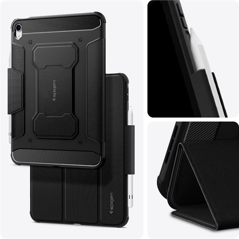 Spigen Rugged Armor Pro zaštitna maska za iPad Air 10,9″ (2022/2020) i 11″ (2026/2025/2024), crna